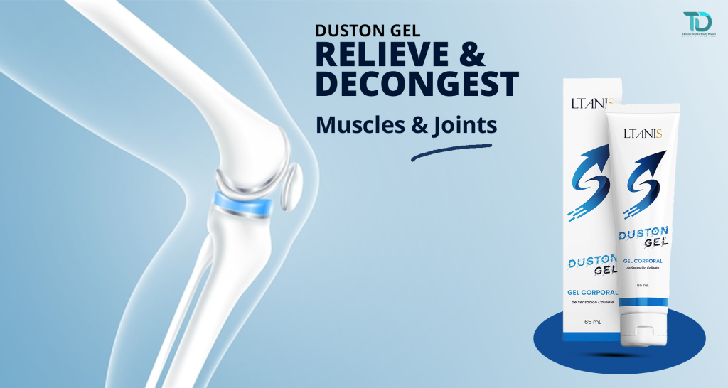 Duston Gel - New Hot-Cold Gel To Relieve & Decongest Muscles & Joints | Powerful Soothing Balm for Body and Muscles - Relieves Discomfort and Promotes Deep Relaxation